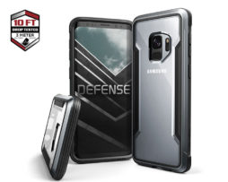 Ανθεκτική Θήκη Χ-DORIA Defense Shield Μαύρη - Galaxy S9