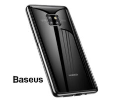 Θήκη Διάφανη Baseus Electroplate Μαύρη - Huawei Mate 20 Pro