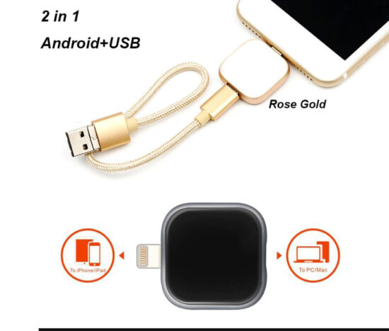 Εξωτερική Μνήμη USB Stick για iPhone-Apple-iOS / 32GB Black
