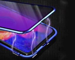 Θήκη 360° Μαγνητική Anti-Blue DUAL Glass Μαύρη - iPhone 11
