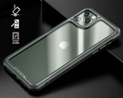 REFLECTION Drop Resistant Θήκη + 4D Tempered Glass Midnight/Μαύρη - iPhone 11