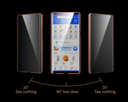 Θήκη Φιμέ 360° Dual Μαγνητική Anti-Spy Μαύρη BOTYE - Samsung Galaxy Note 20