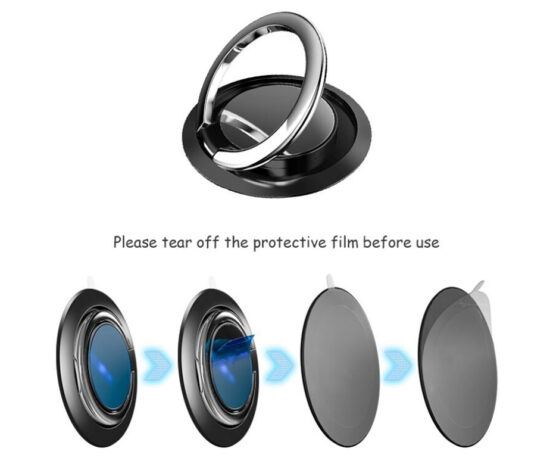 Θήκη 360° Mαγνητική DUAL Glass Χρυσή + Magnetic Holder - iPhone 11 PRO