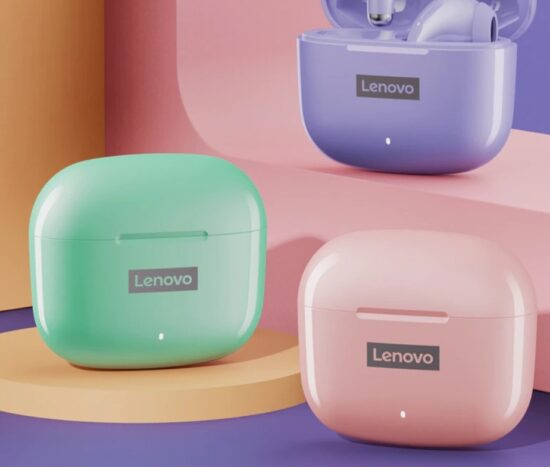 Lenovo TWS Ασύρματα Ακουστικά thinkplus LP40 Pro Baby Purple